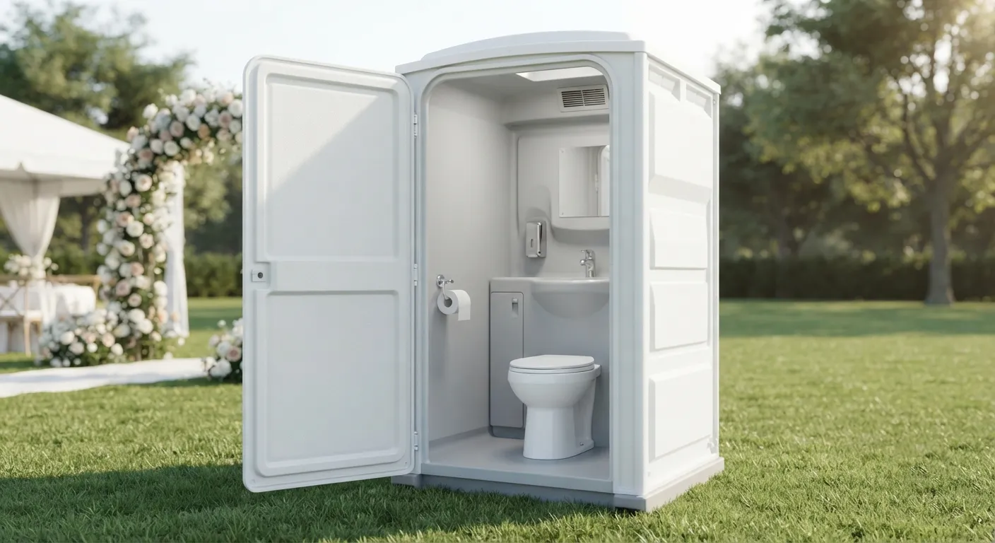 Deluxe Flushable Porta Potty in Tallahassee, FL