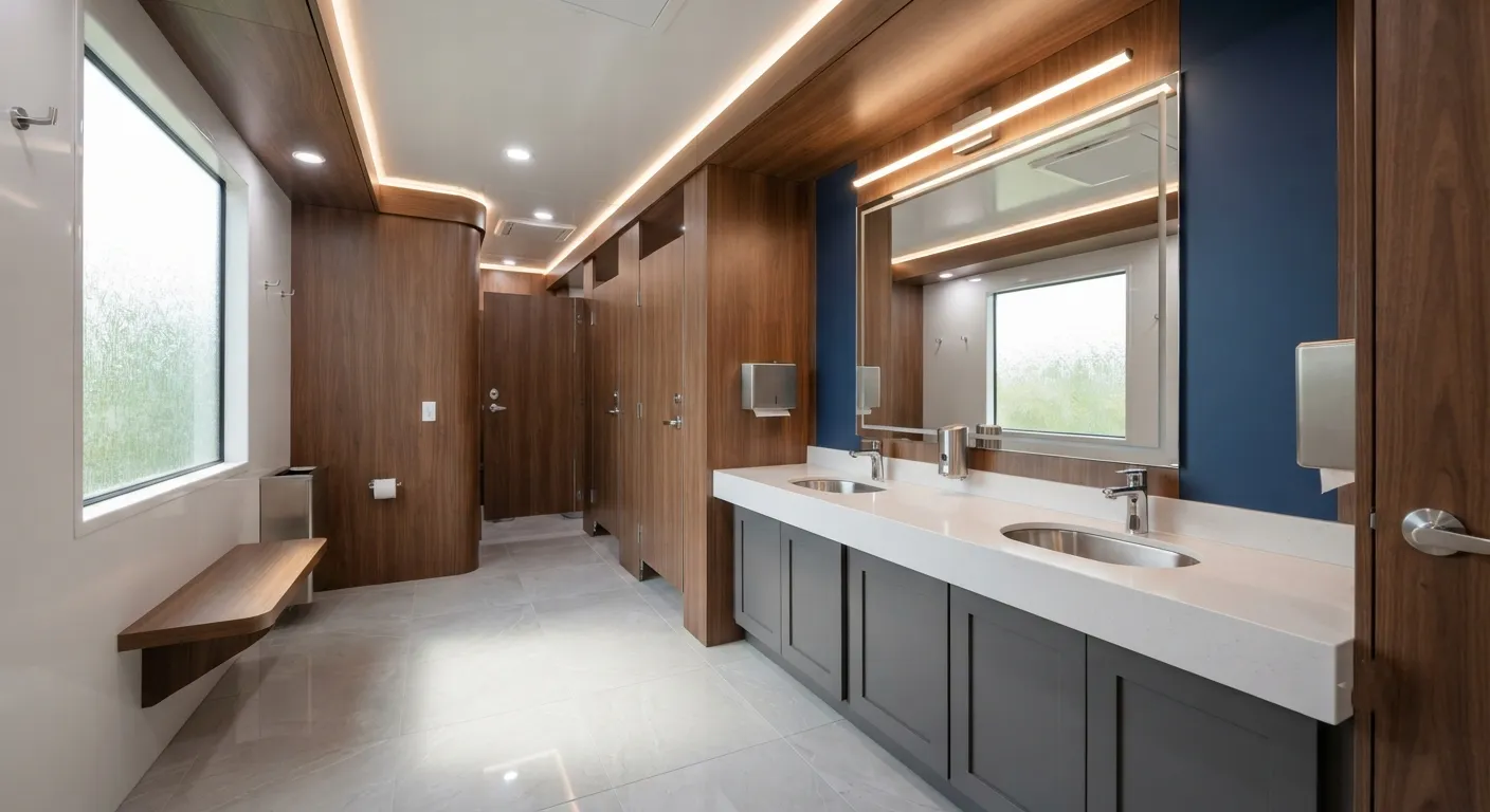 Luxury Restroom Trailer in Tallahassee, FL