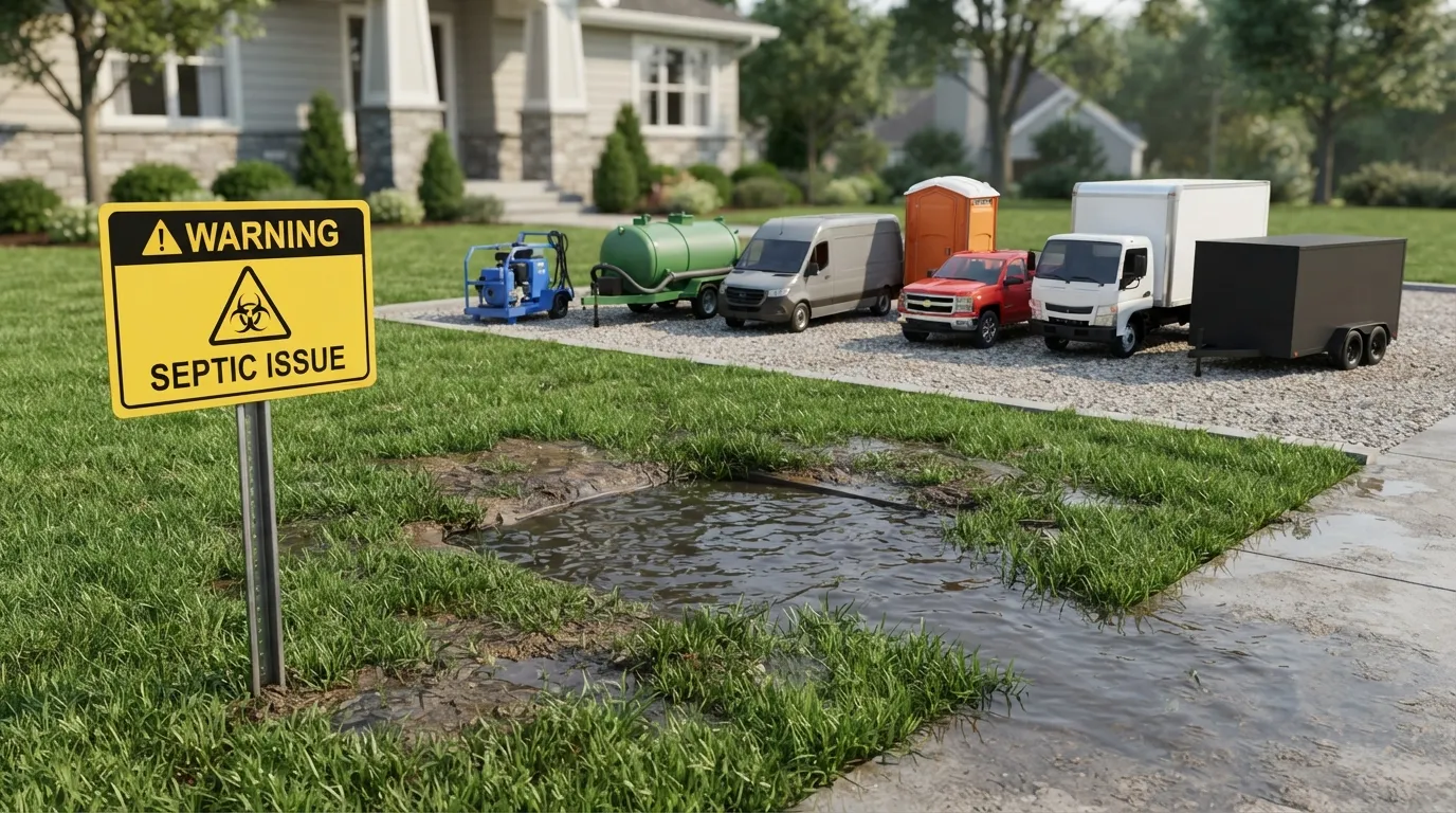 Septic Tank Warning Signs in Tallahassee, FL